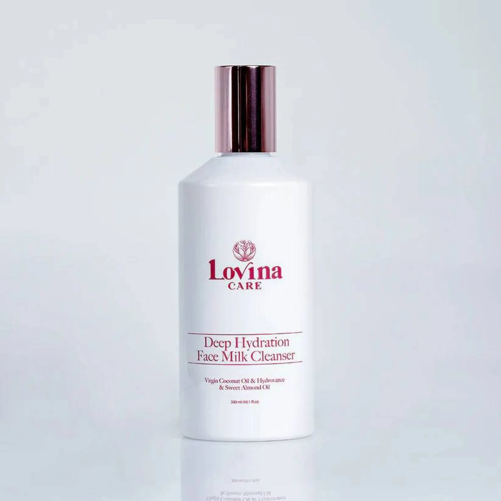 حليب الوجه المرطب والمنظف العميق للبشرة الجافة والحساسة من لوفينا كير (Lovina Care Deep Hydration Face Milk Cleanser)