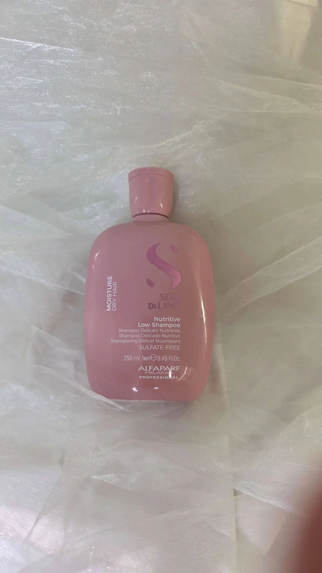 شامبو الفابارف المرطب للشعر الجاف (Alfaparf Semi di Lino Moisture Low Shampoo)