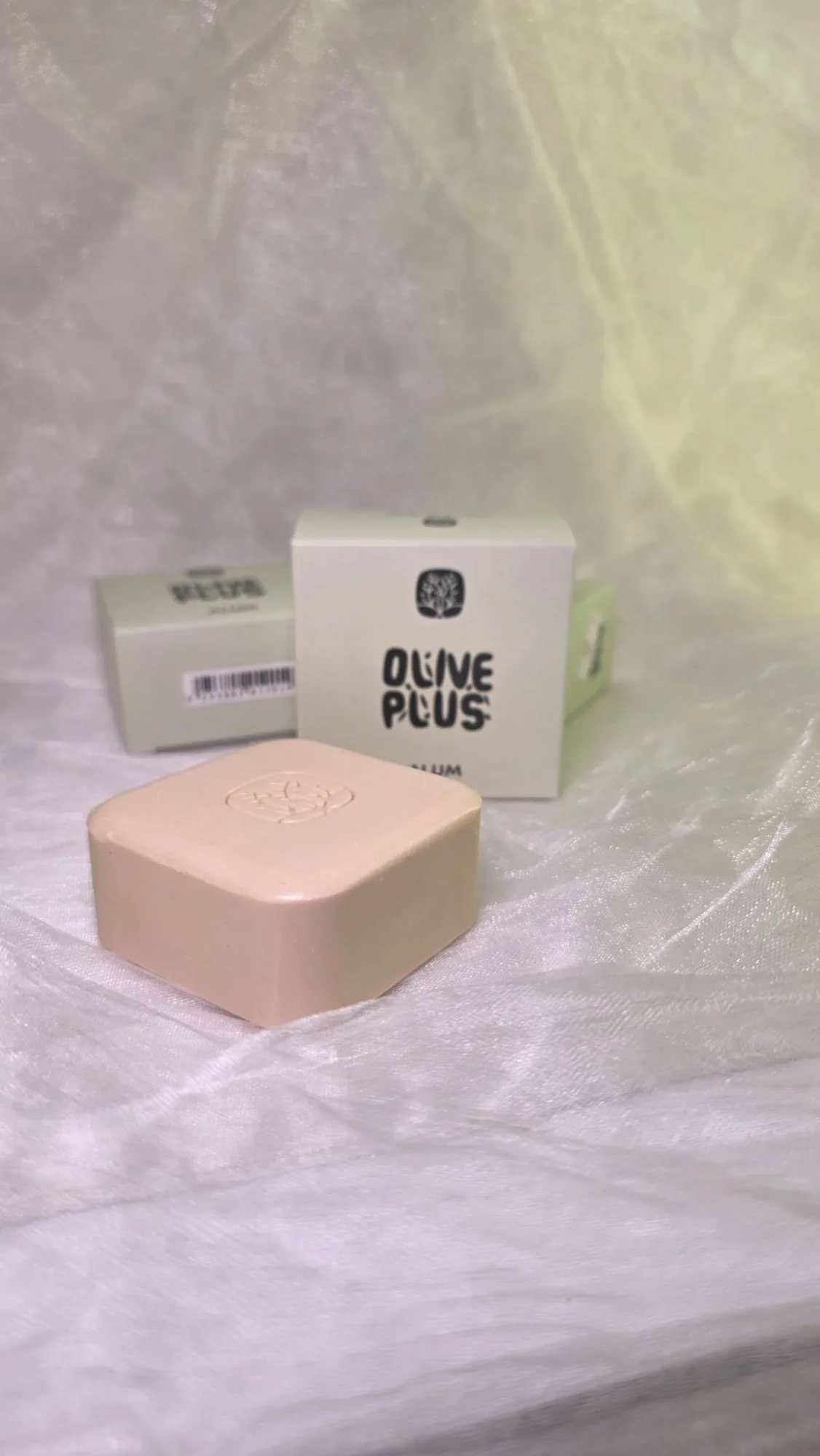 شامبو بار العضوي (صابون الشامبو الصلب) للشعر الجاف والتالف من أوليف بلس (Olive Plus Organic Shampoo Bar)
