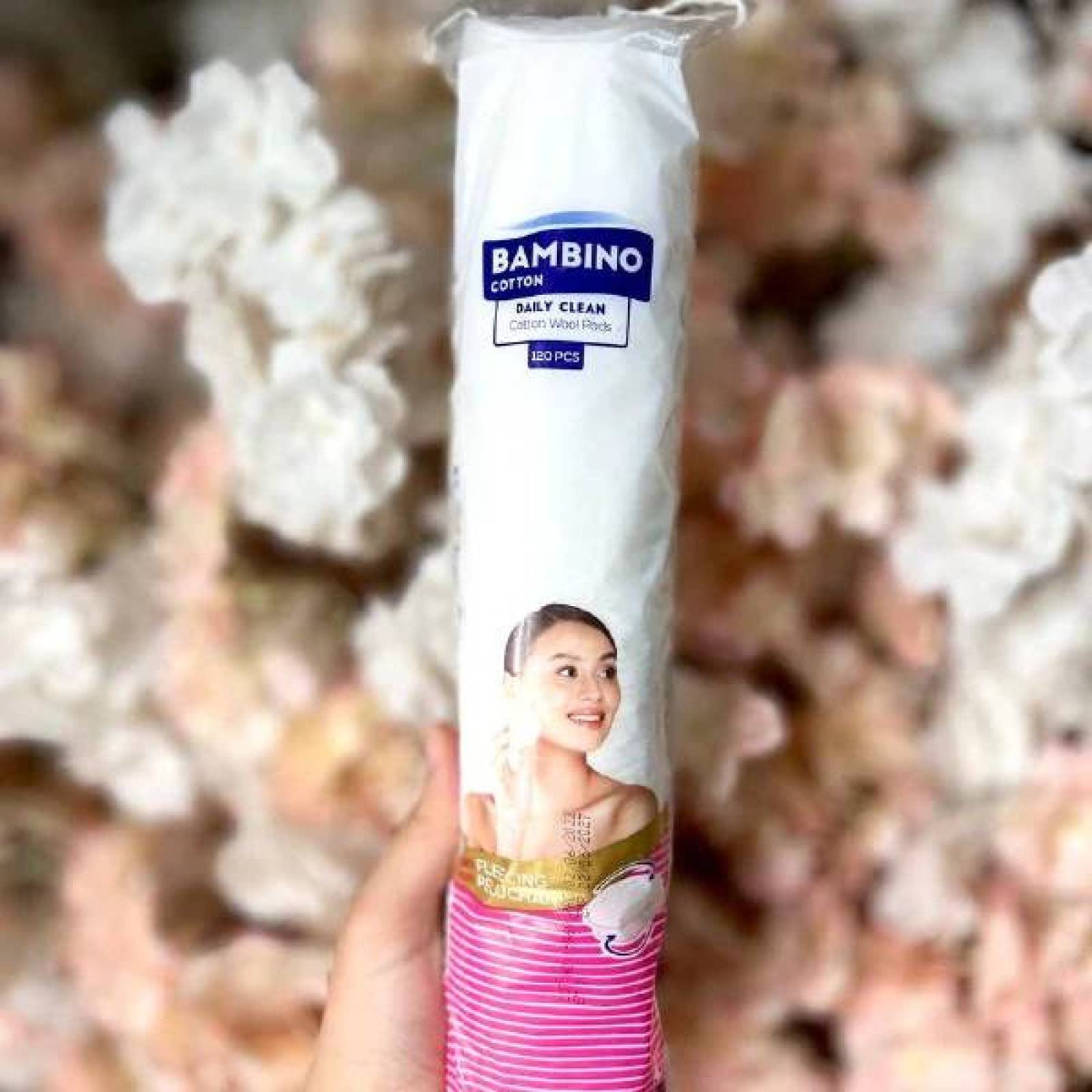 قطن دائري طبيعي لتنظيف البشرة