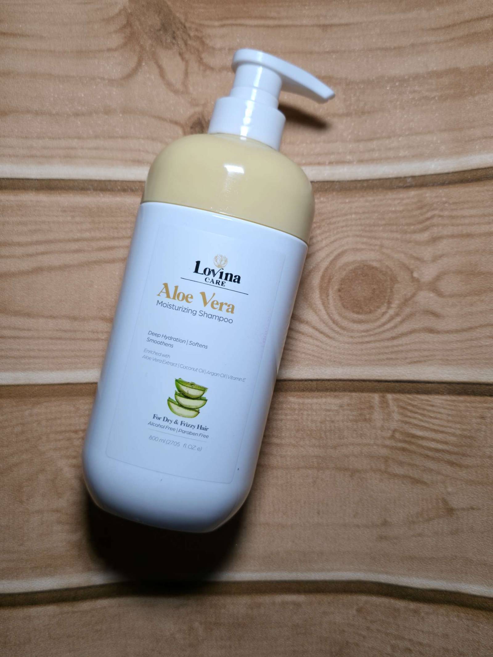 شامبو الألوفيرا للنعومة والترطيب العميق