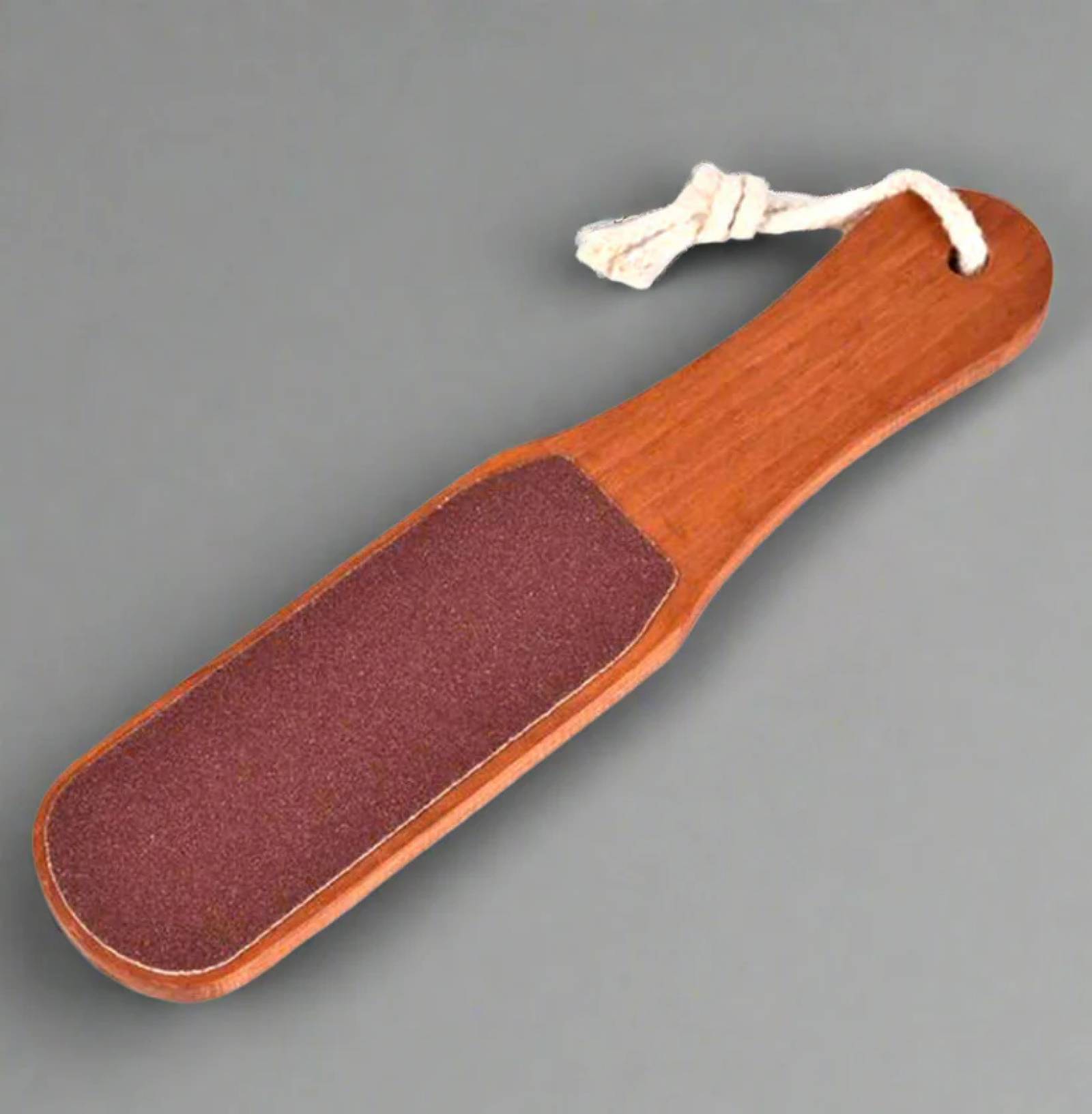 مبرد قدم خشبي مزدوج الوجه لإزالة الجلد الميت hover